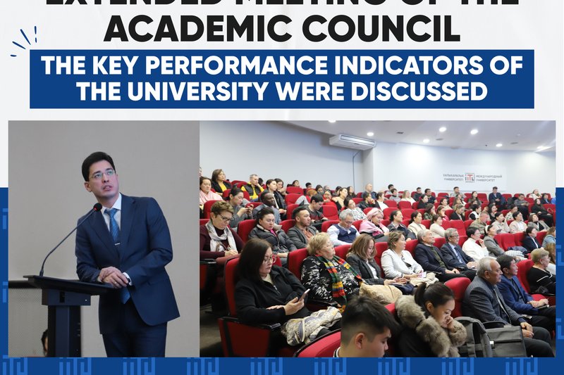 Extended meeting of the Academic Council: The key performance indicators of the university were discussed