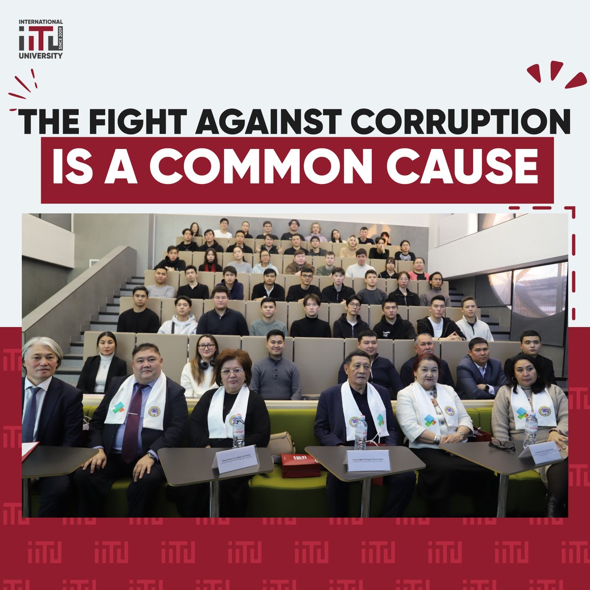 The fight against corruption is a common cause!