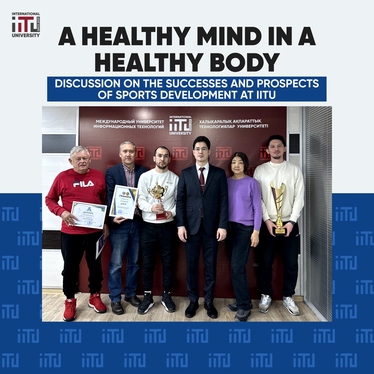 A healthy mind in a healthy body! Discussion on the successes and prospects of sports development at IITU.