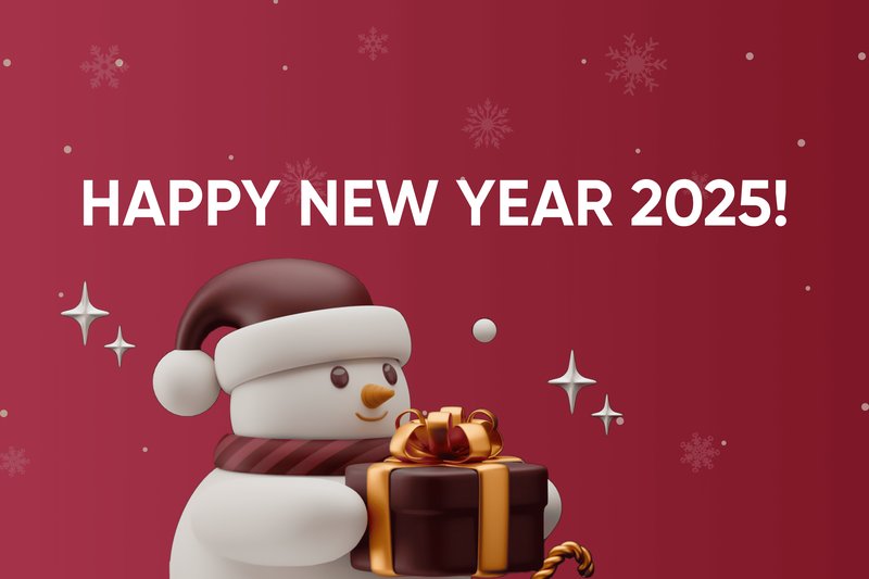 HAPPY NEW YEAR 2025!