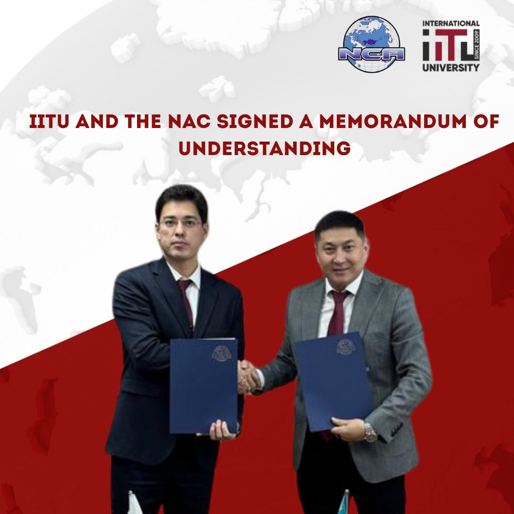 IITU and the NAC signed a Memorandum of Understanding