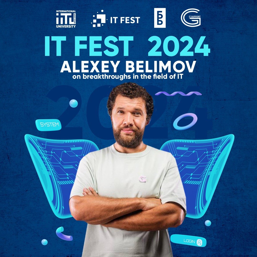 "IT FEST 2024" Alexey Belimov on breakthroughs in the field of IT