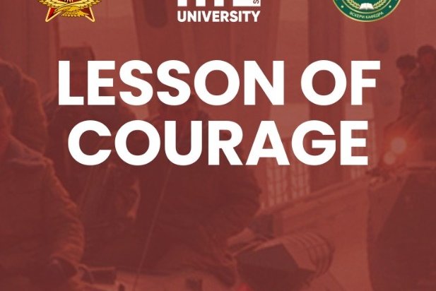"Lesson of Courage" at the Military Department