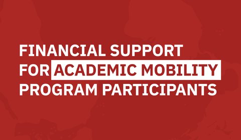 The University has allocated financial support for students participating in the Academic Mobility Program during the Spring Semester of the 2026–2027 academic year!