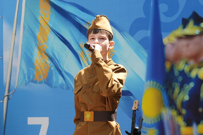 ХАТУ-да Жеңіс күні аталып өтті!