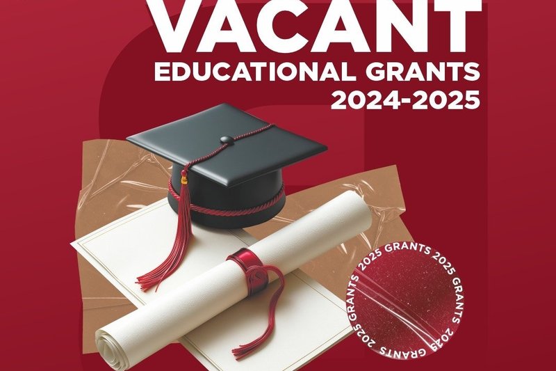 Vacant educational grants 2024-2025 - as of January 17, 2025!